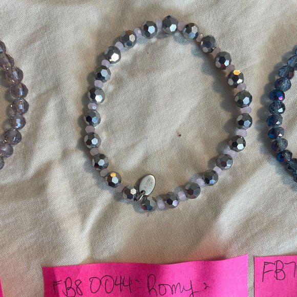 Tocara Romy FB80044 Pink Crystal Bracelet 7.5" | C$14 - Picture 2 of 3